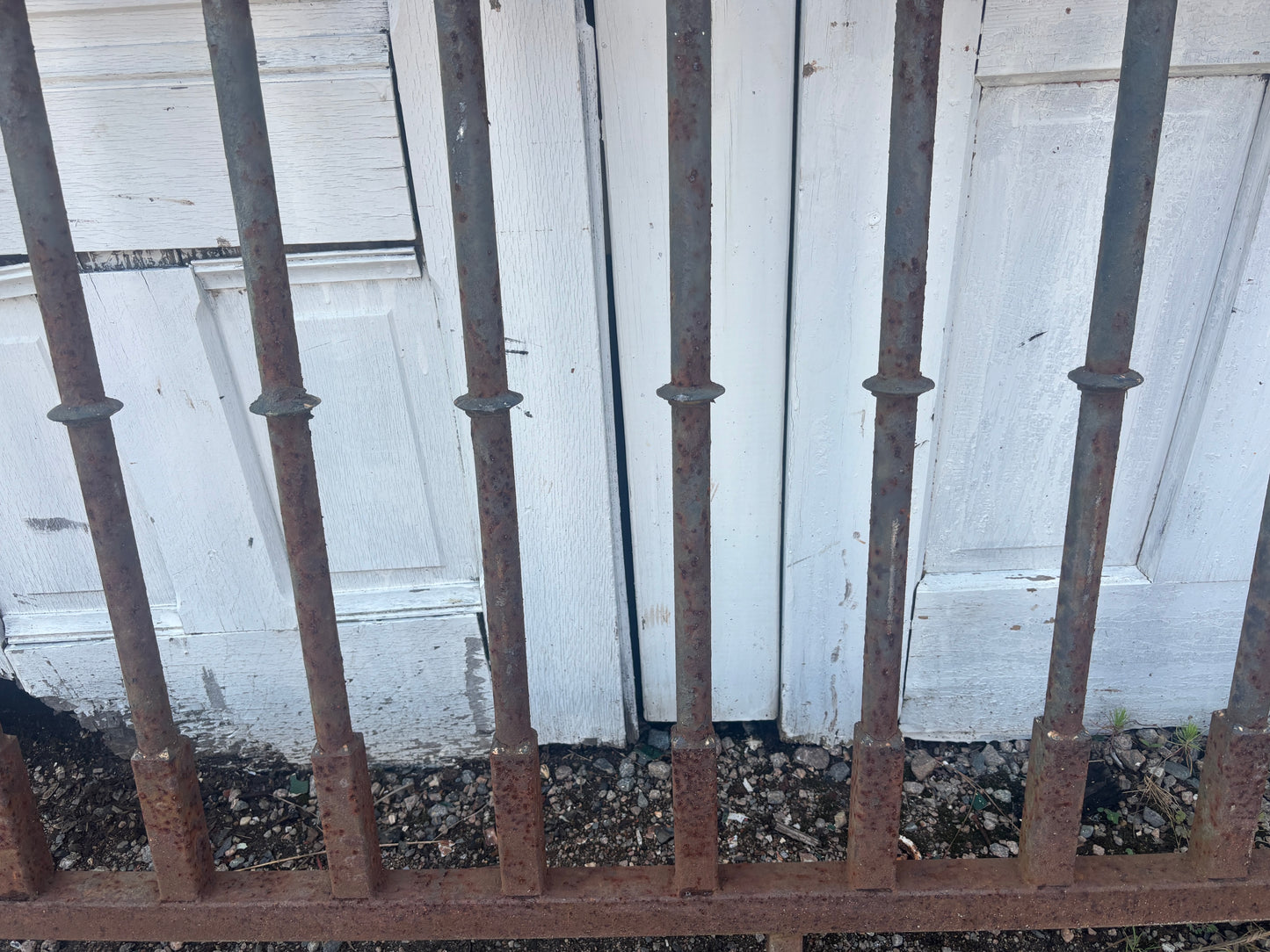 9 Foot Iron Fence Panel GA21310