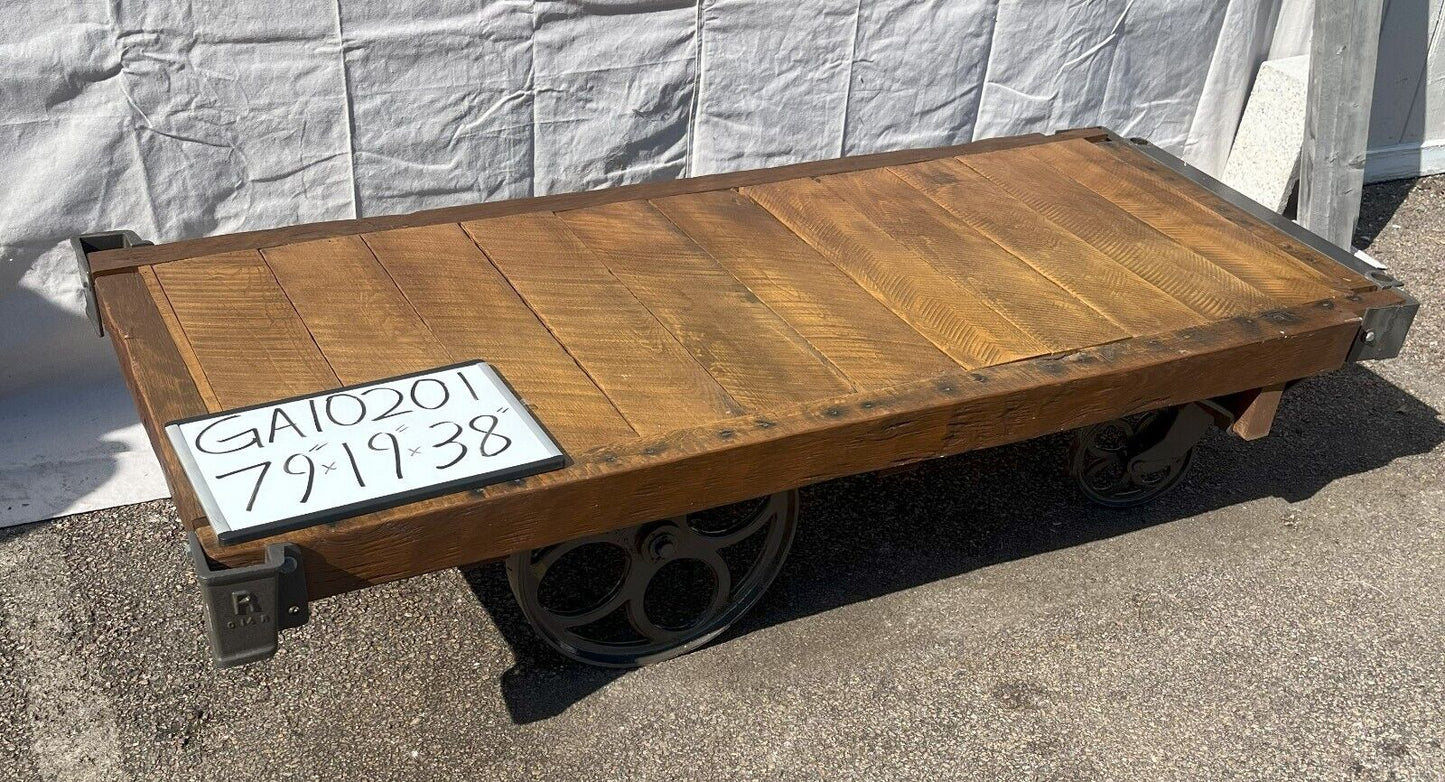 Restored Early 1900s Lineberry Foundry & Machine Company Cart GA10201