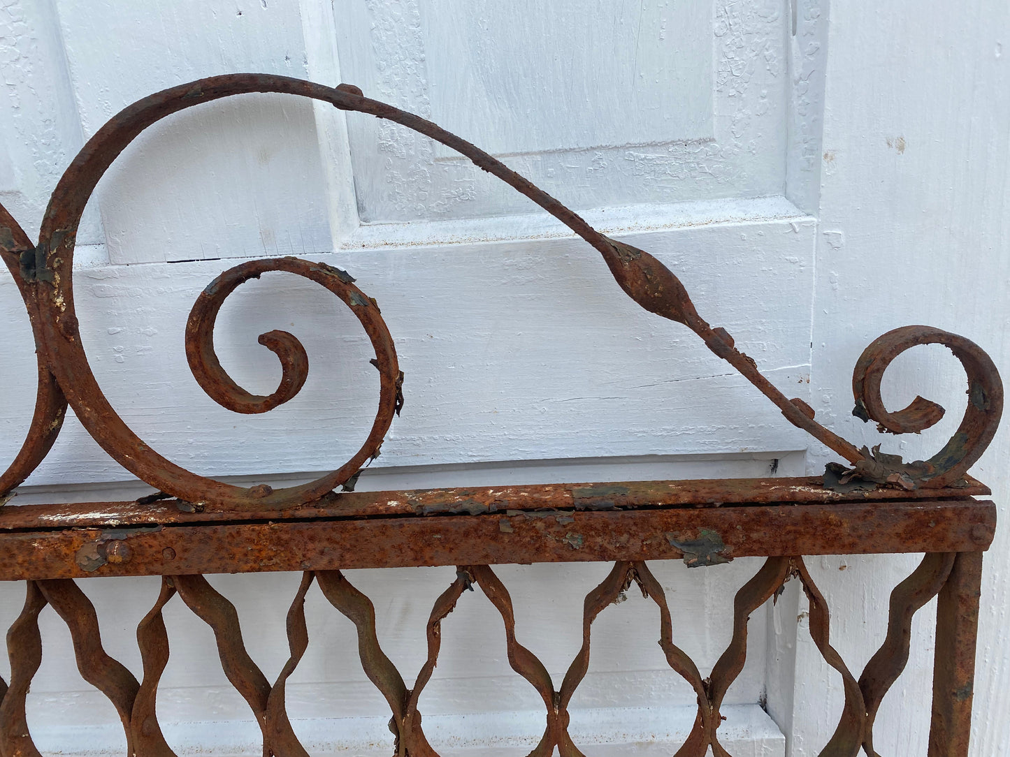 Antique Iron Gate GS20215 - 33 1/2" wide x 41 1/4" tall