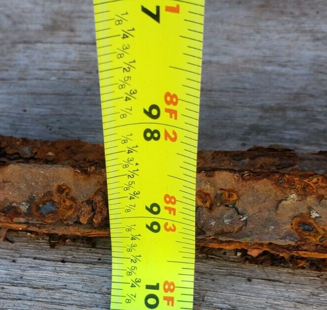 20 Pane Steel Casement Window Frames 6 Available! 50 3/4" W by 99 1/2" T GA9793