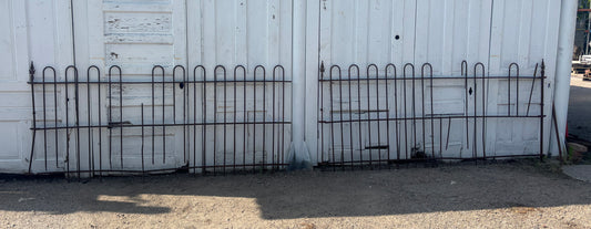 25 Feet of Wrought Iron Hairpin Fencing GA21252