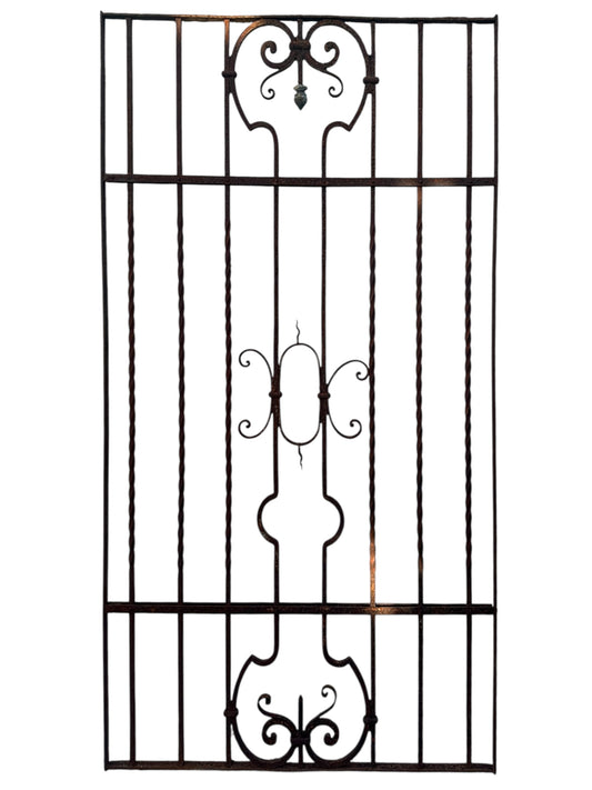 Antique Wrought Iron 70" Tall Gate GA20644