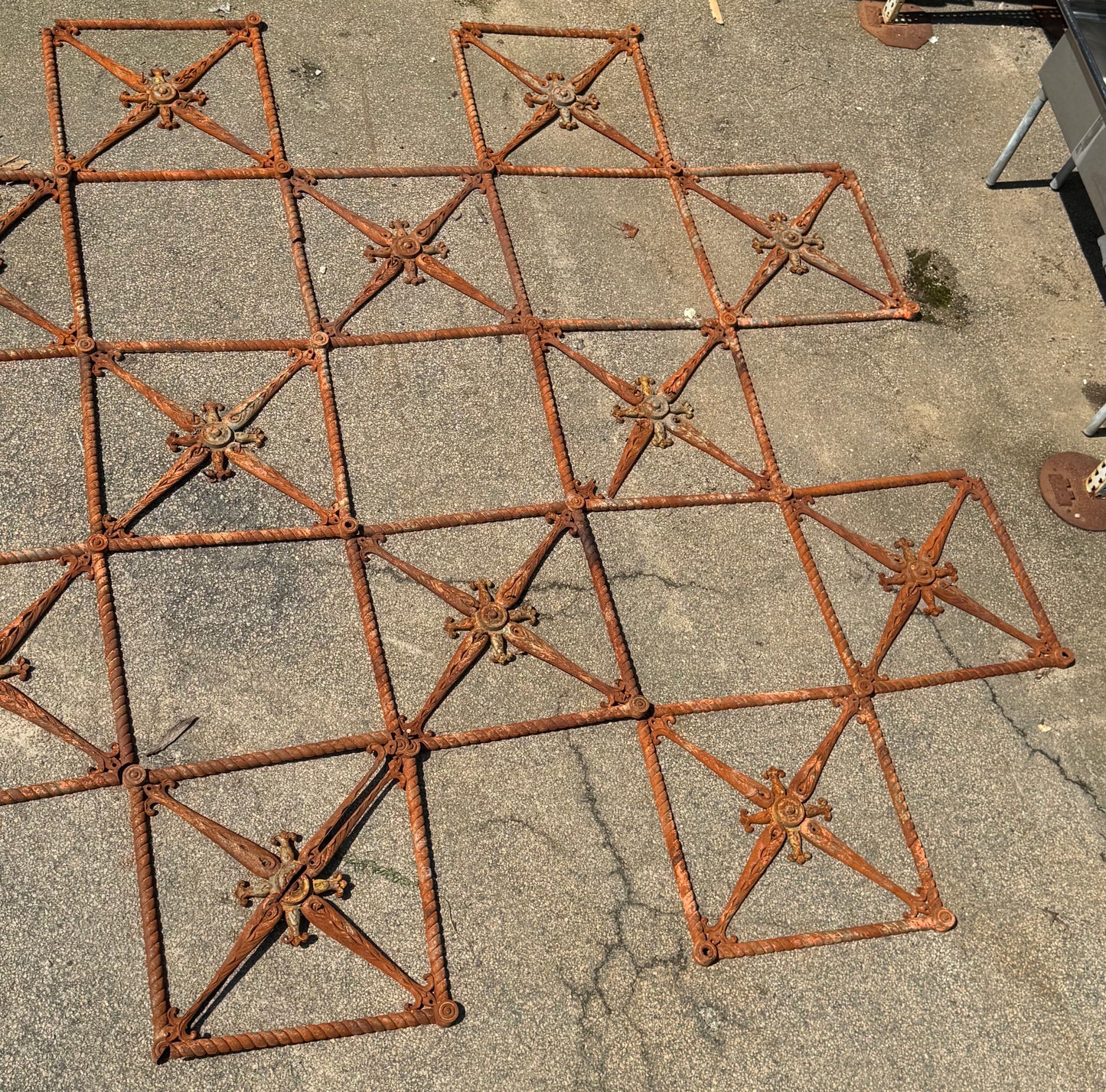 Set of 24 Iron Ceiling Tiles GA21393