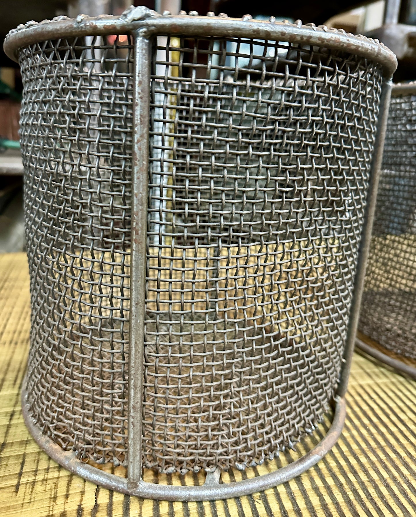 Steel Wire Mesh Baskets - 2 Available - GA20729