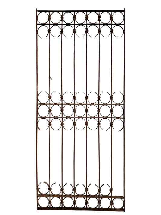 Antique Iron 74"+ Tall Gate GA20749