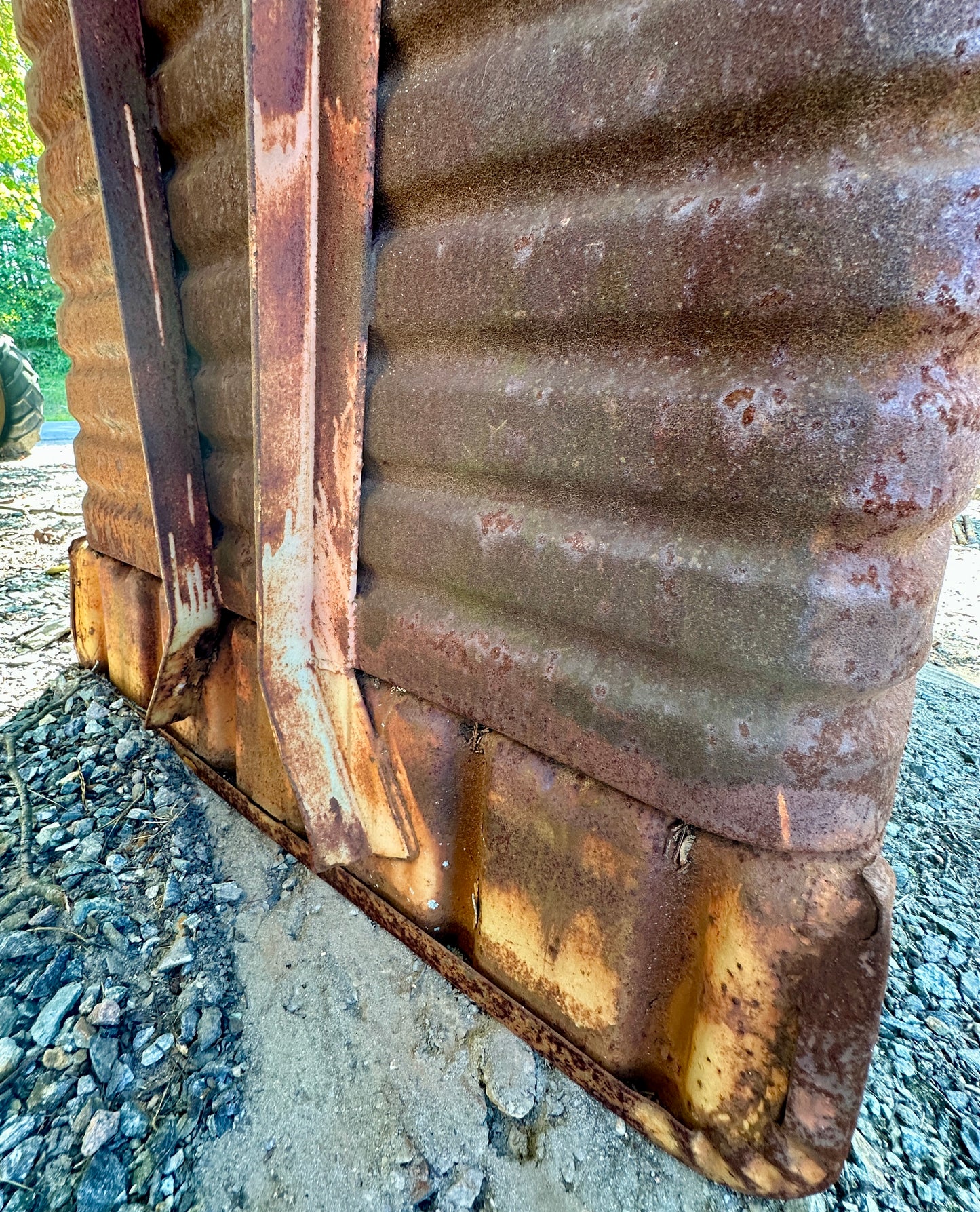 Restored Steel Factory Bins GA20370