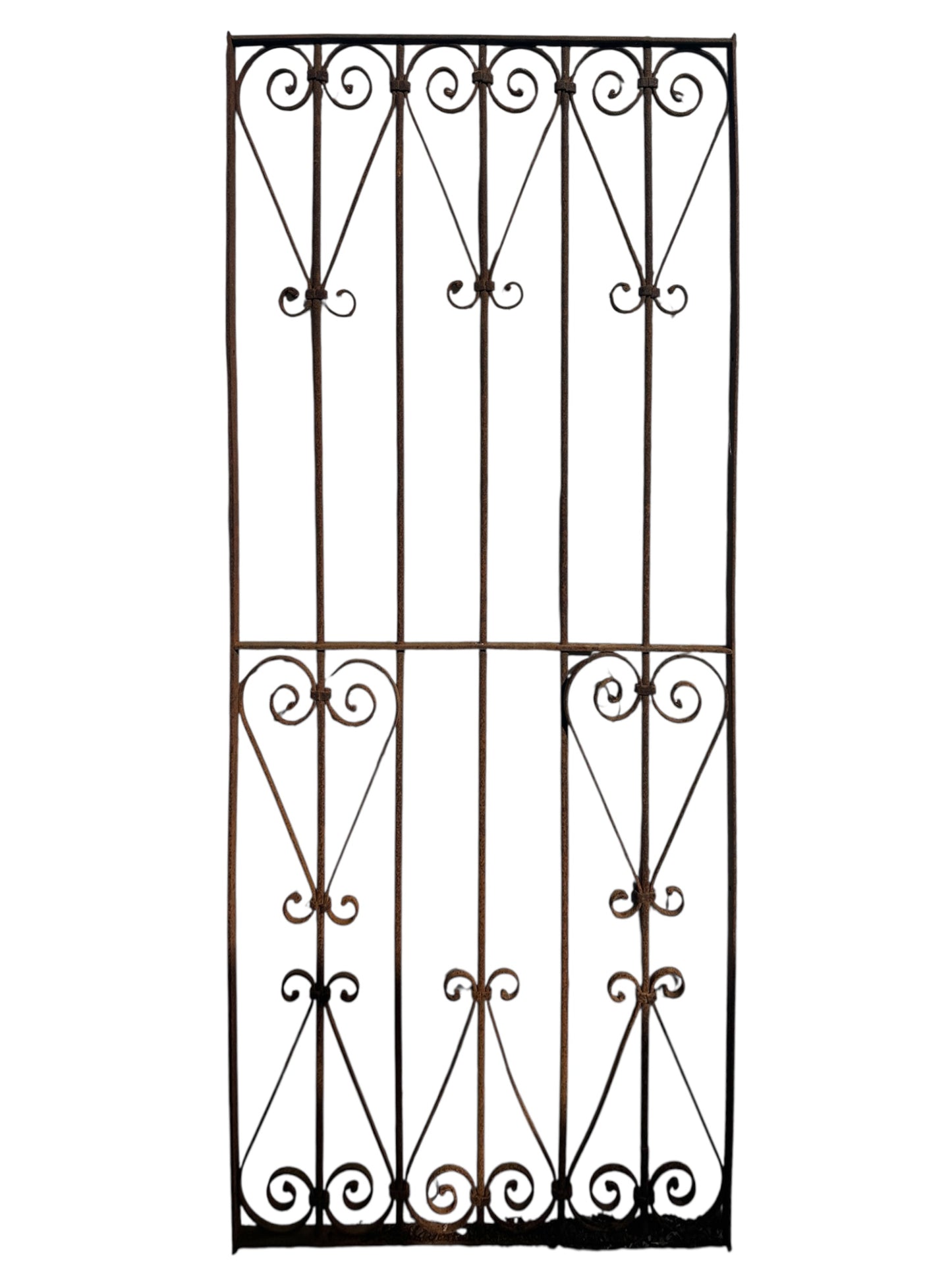 Antique Wrought Iron 65" Tall Gate GA20669