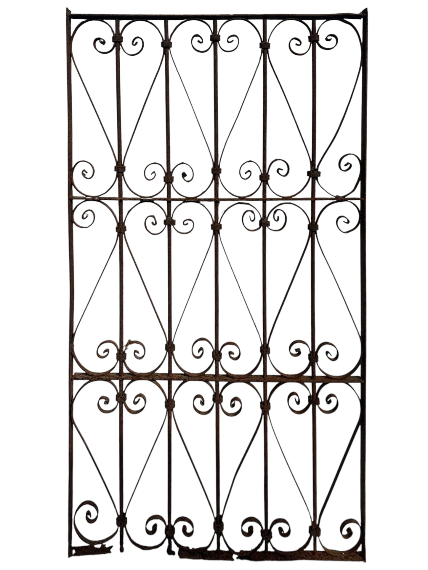 Antique Wrought Iron 53" Tall Gate GA20661