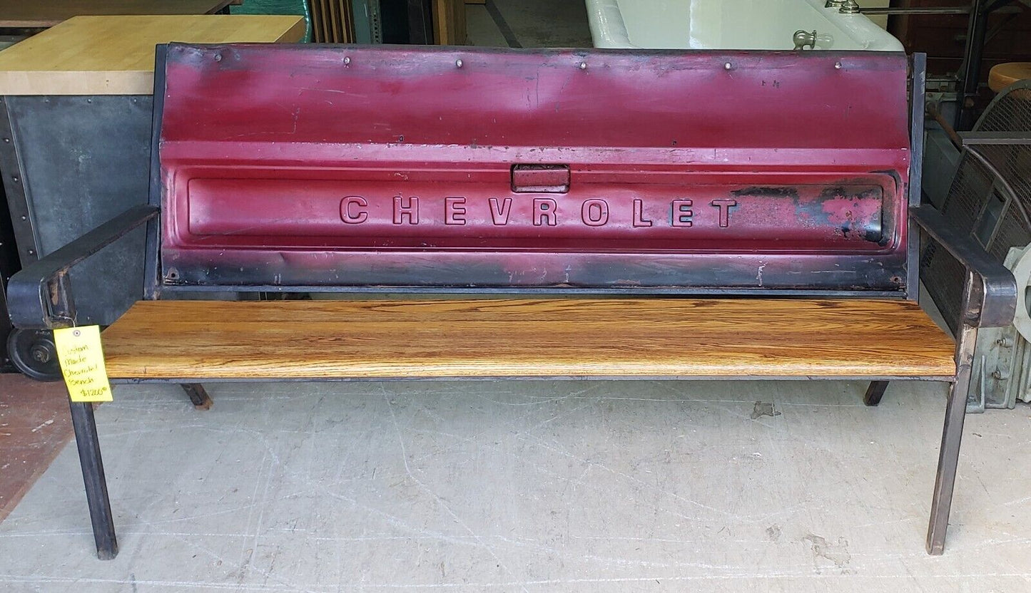 Custom Made Chevrolet Tail Gate Bench