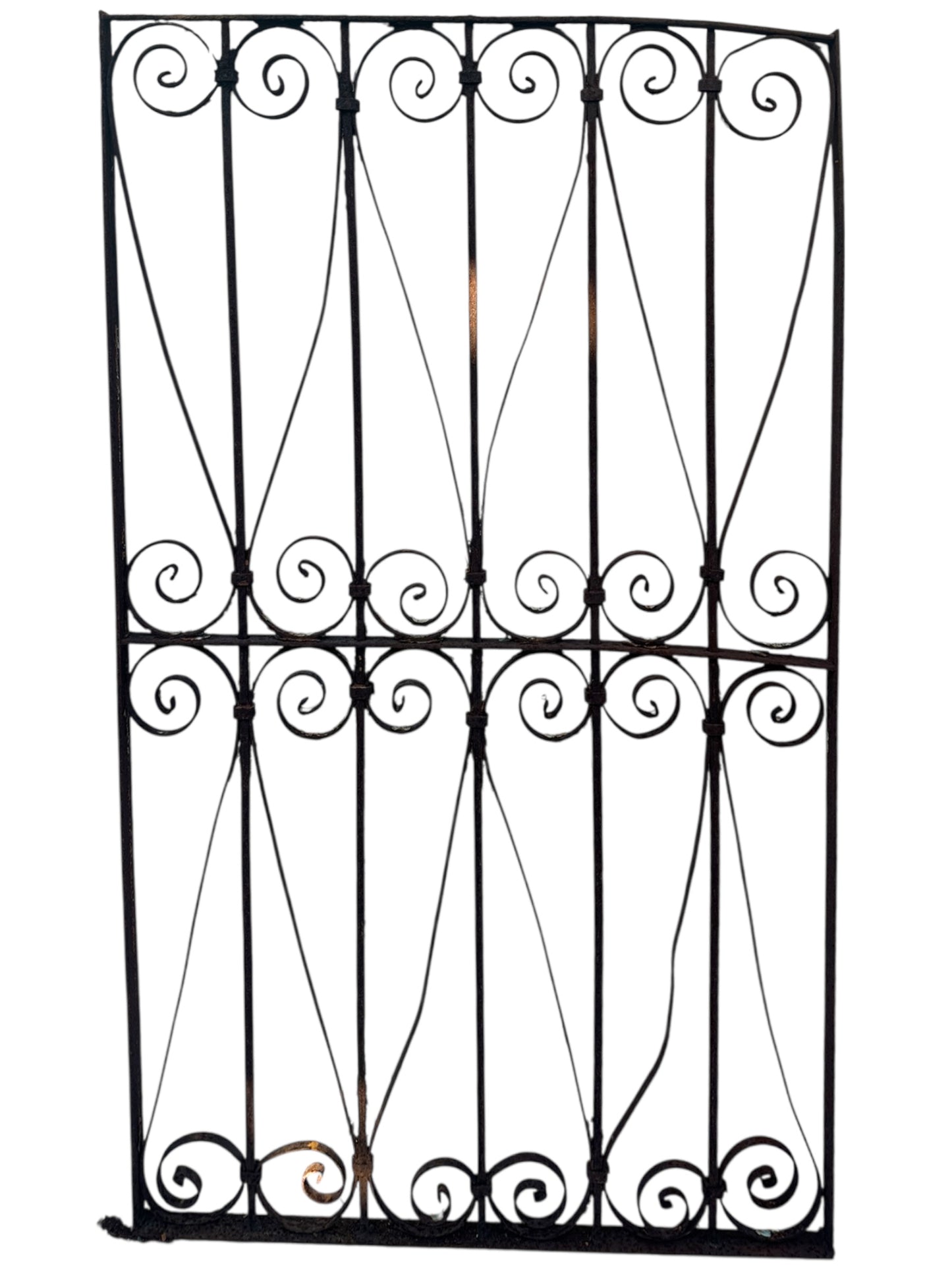 Antique Wrought Iron 55" Tall Gate GA20638