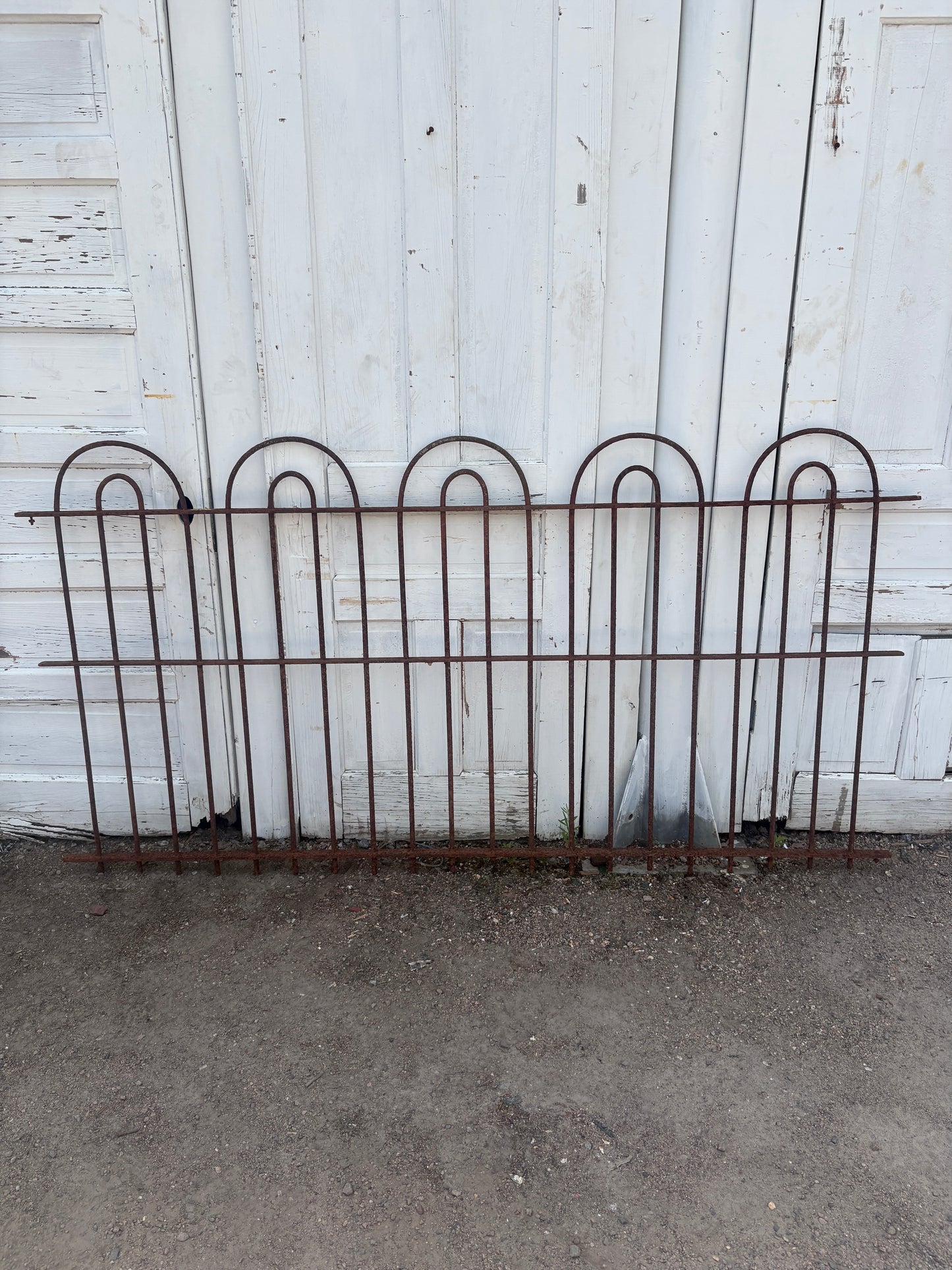 Wrought Iron Double Hairpin Fence Panels GA21207