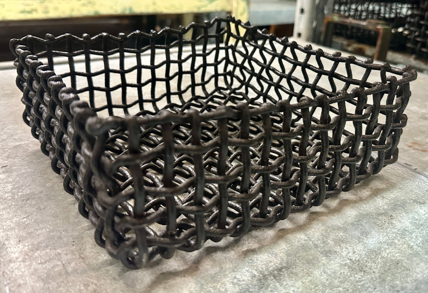 Hand Crafted Steel Braided Baskets - 13 Available - GA20725