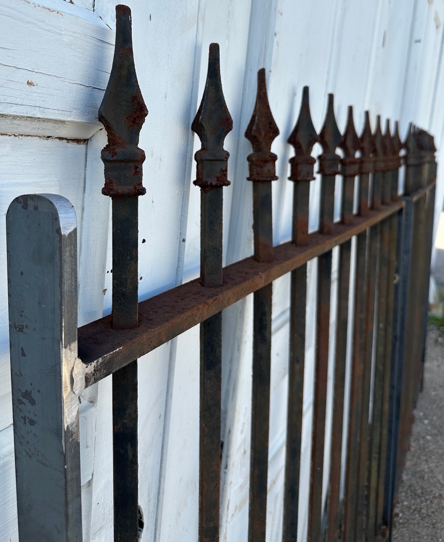 Restored Antique Iron Fencing Pair GA20371