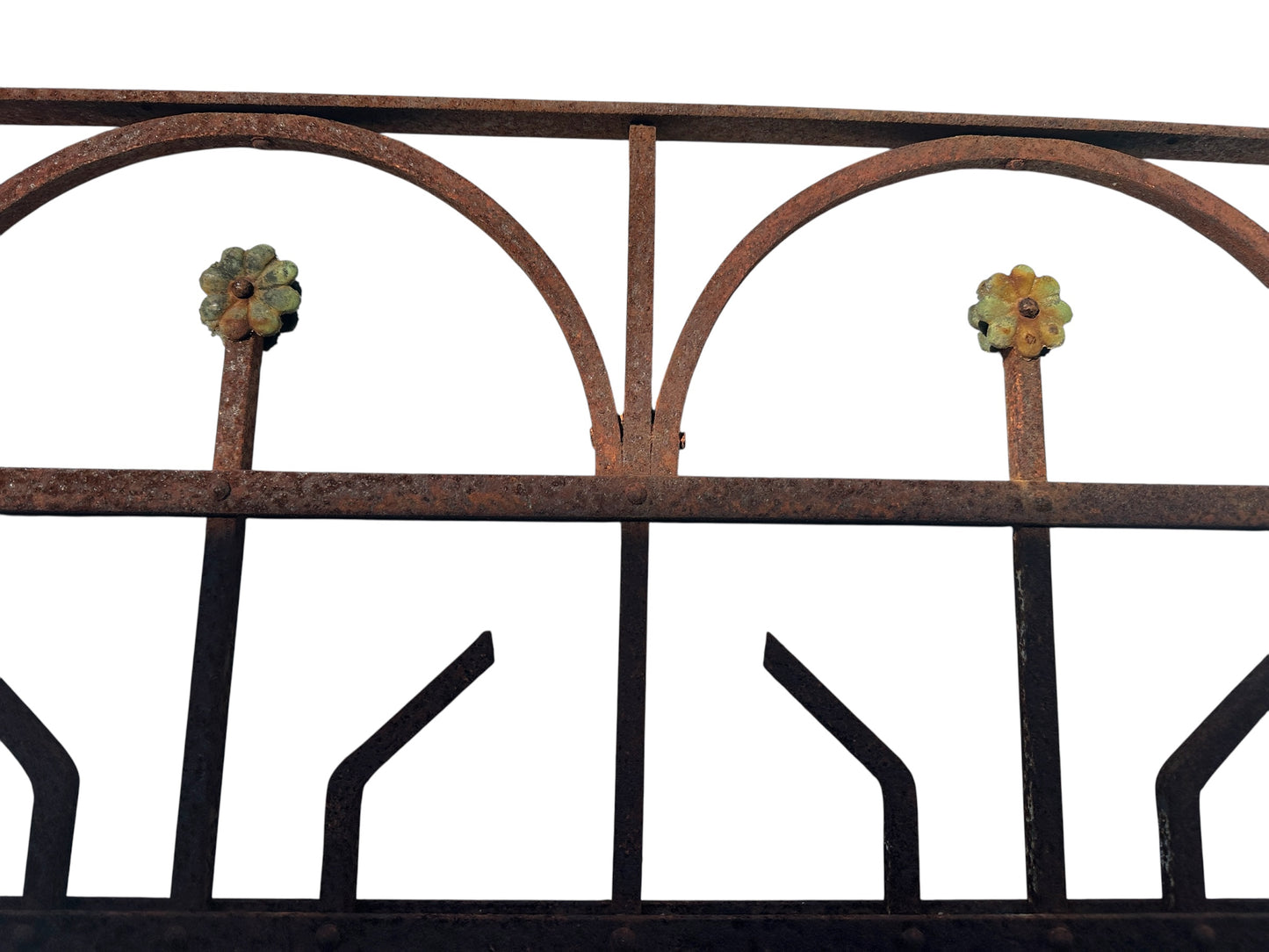 Antique Art Deco 83" Tall Iron Gate GA20774