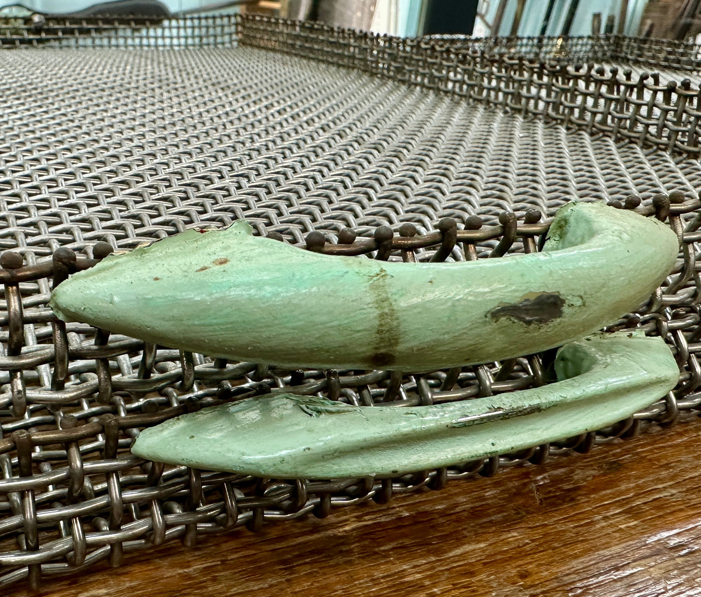Galvanized Steel Braided Serving Trays w/ Handles - 7 Available - GA20738