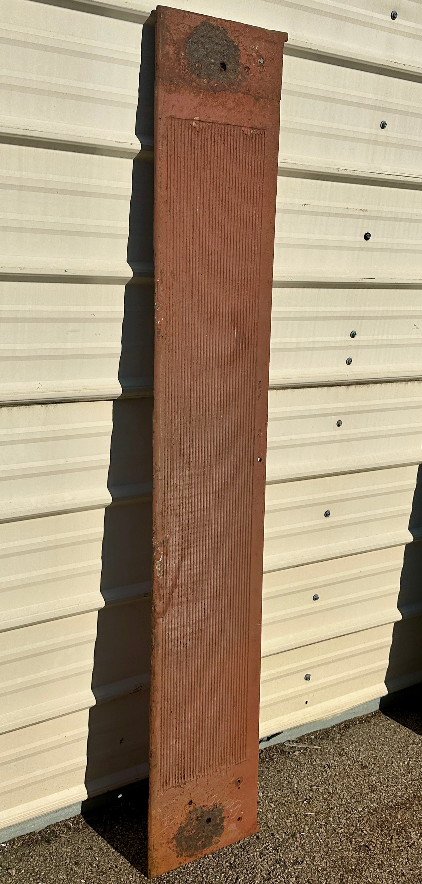 Single 66" Long Cast Iron Stair Tread GA20821