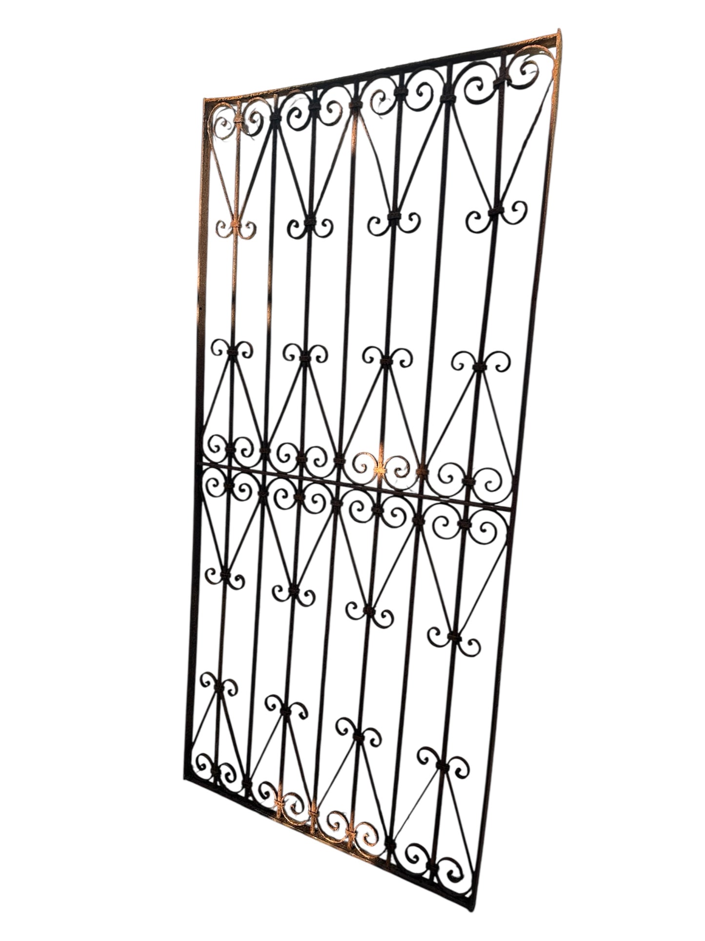 Antique Wrought Iron 75"+ Tall Gate GA20675