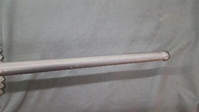 Pair of Very Large Black Cast Iron Wall Sconces