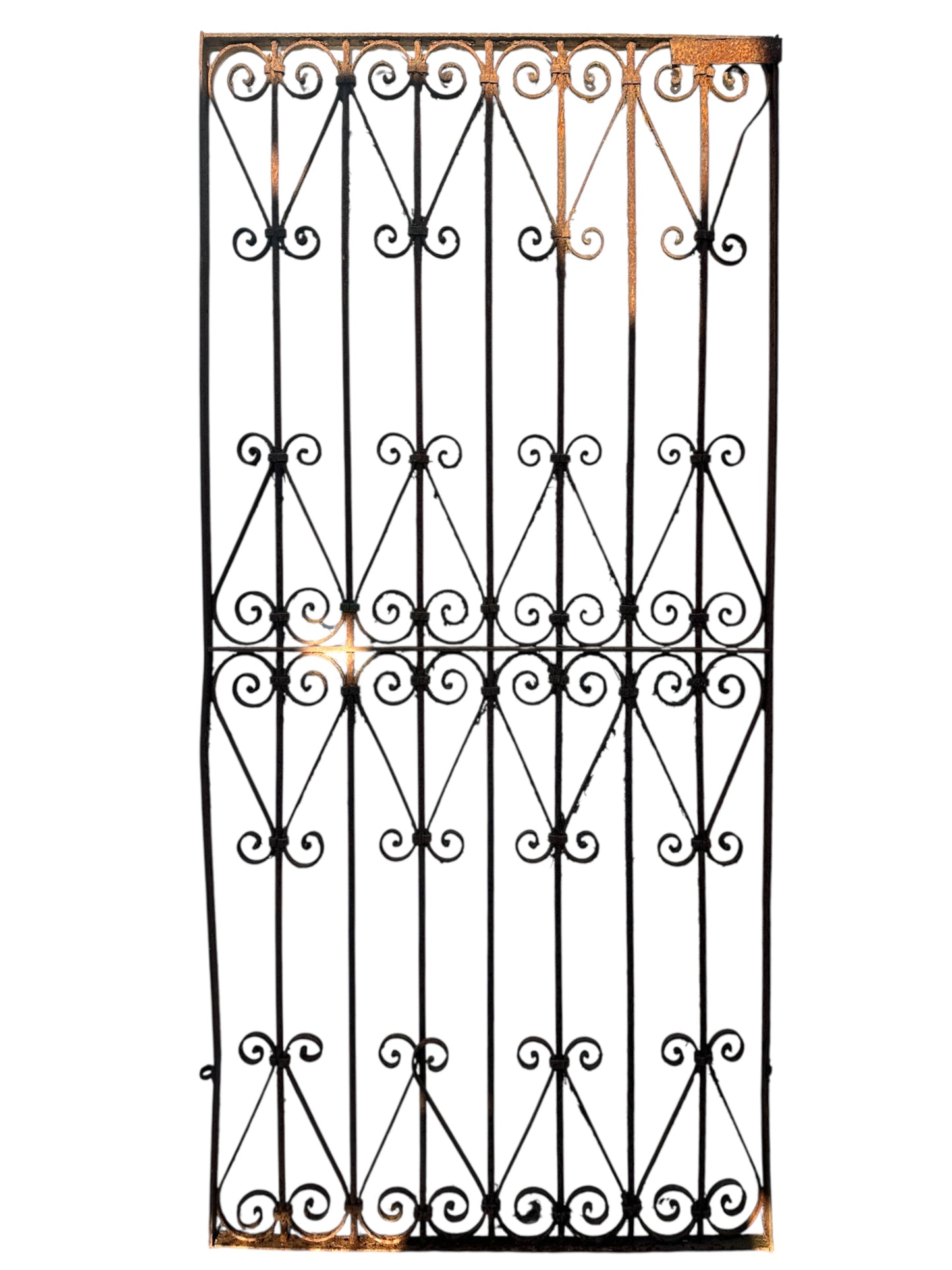 Antique Wrought Iron 75"+ Tall Gate GA20675