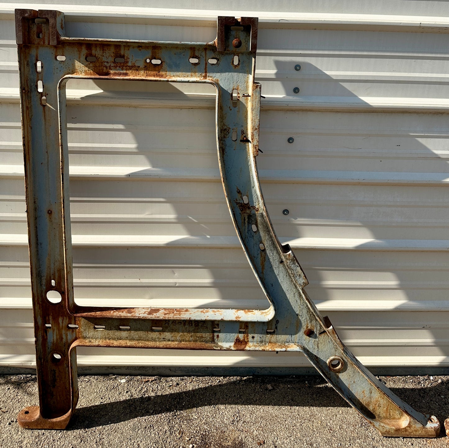 Pair of Antique Industrial Cast Iron Machine Legs GA20964