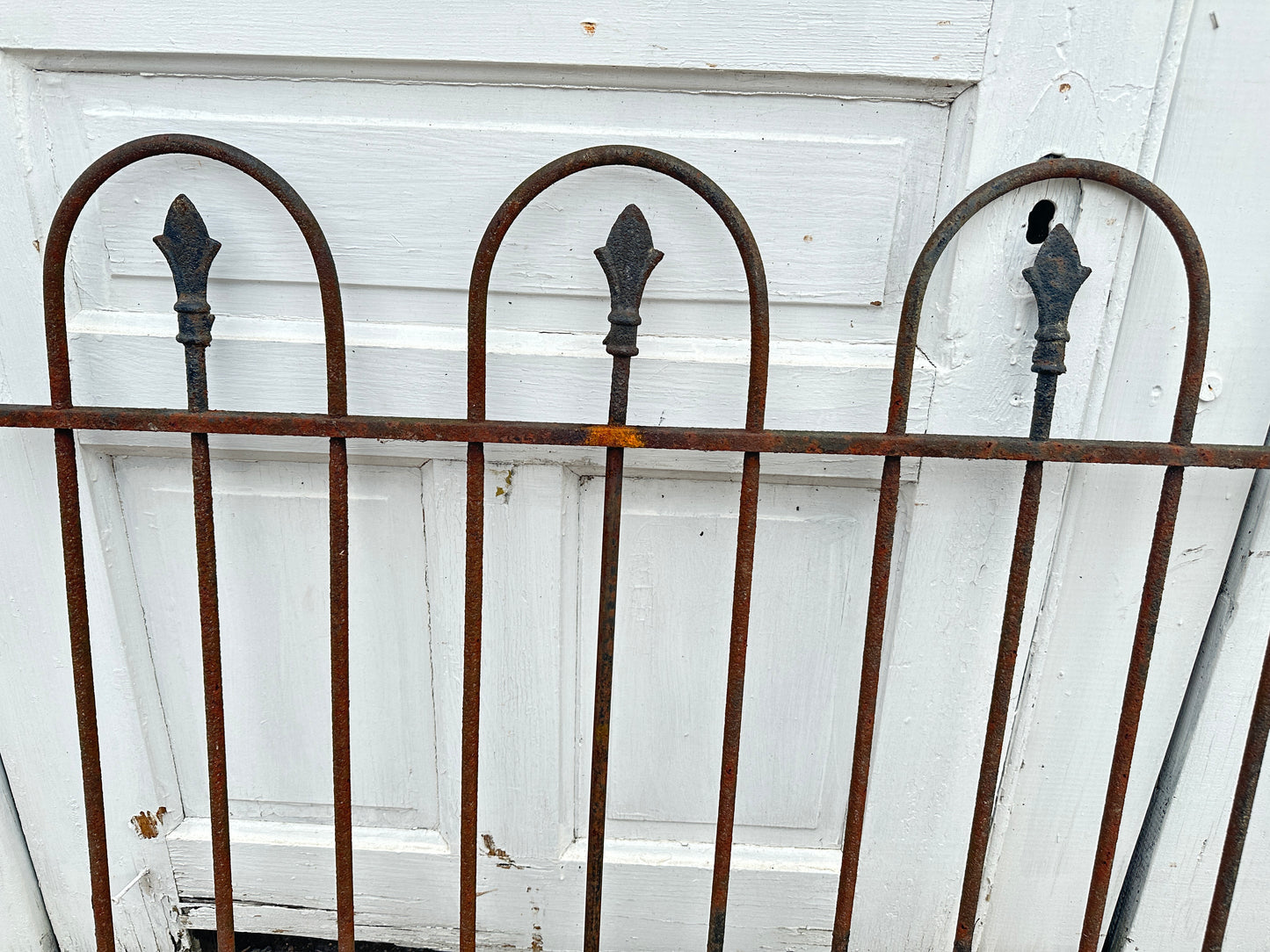 12 Ft Long Antique Iron Garden Gate GA20433