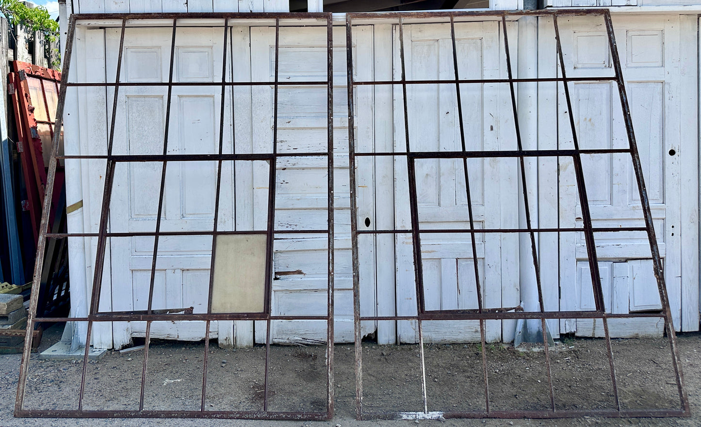 Industrial Steel Casement Windows 104" T x 74.5" W - 2 Available - GA21034