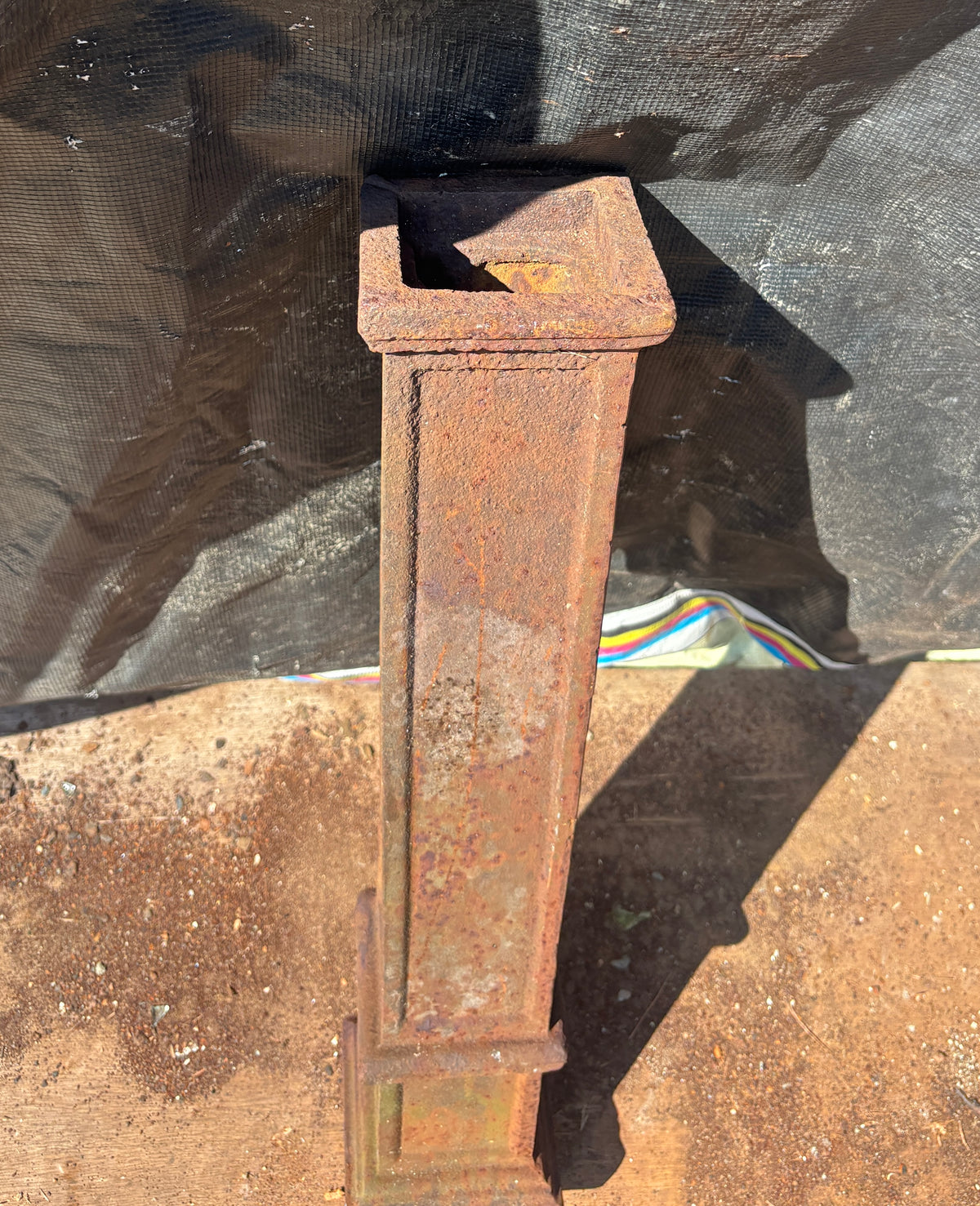 Cast Iron Newel Post GA21628
