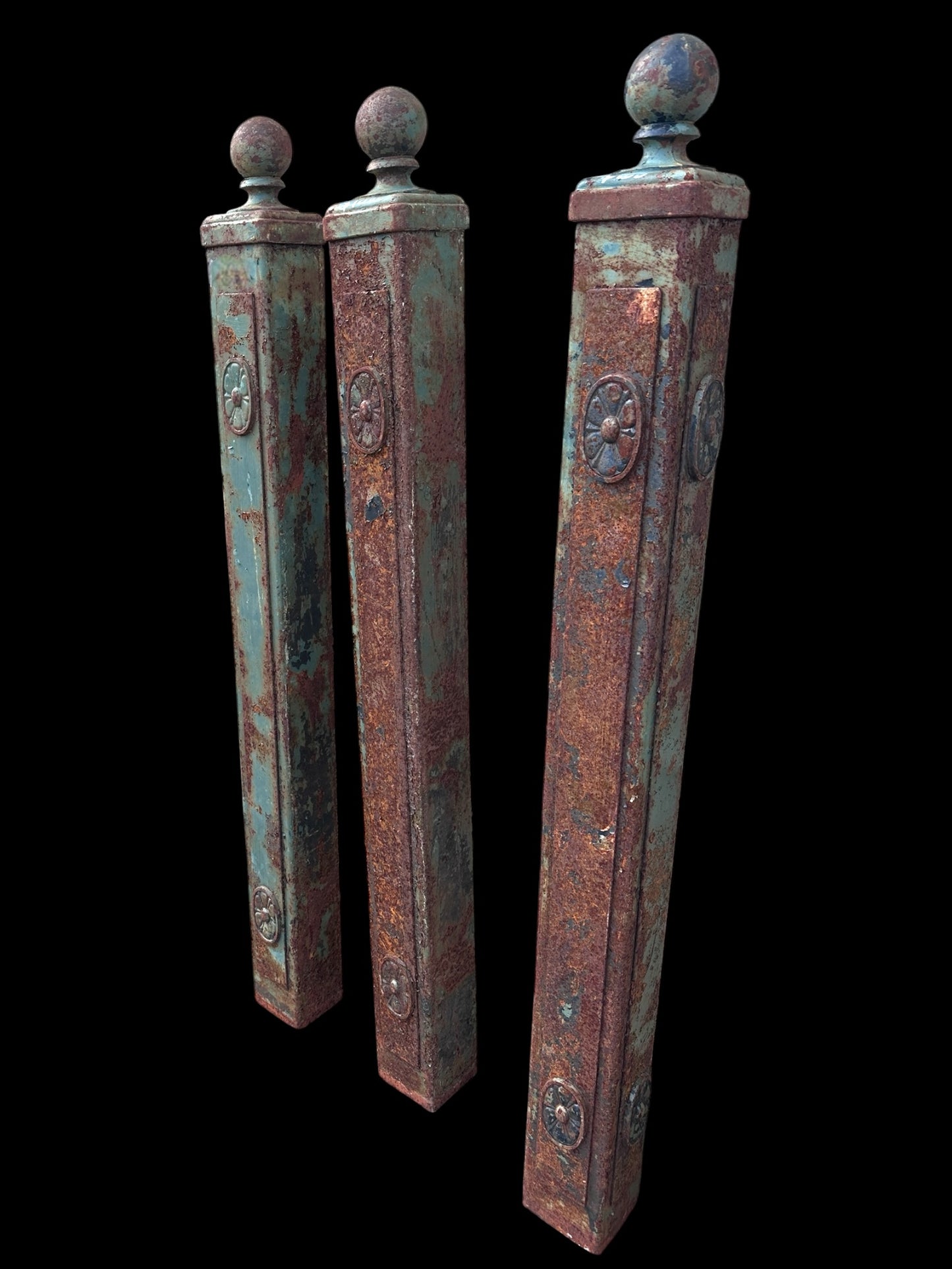 Vintage Cast Iron Posts - 3 Available - GA21050