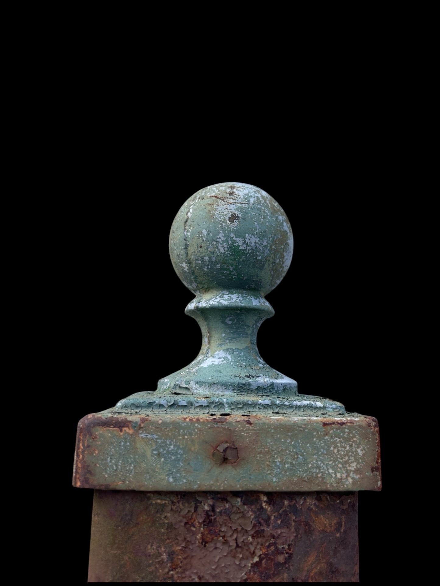 Vintage Cast Iron Posts - 2 Available - GA21053