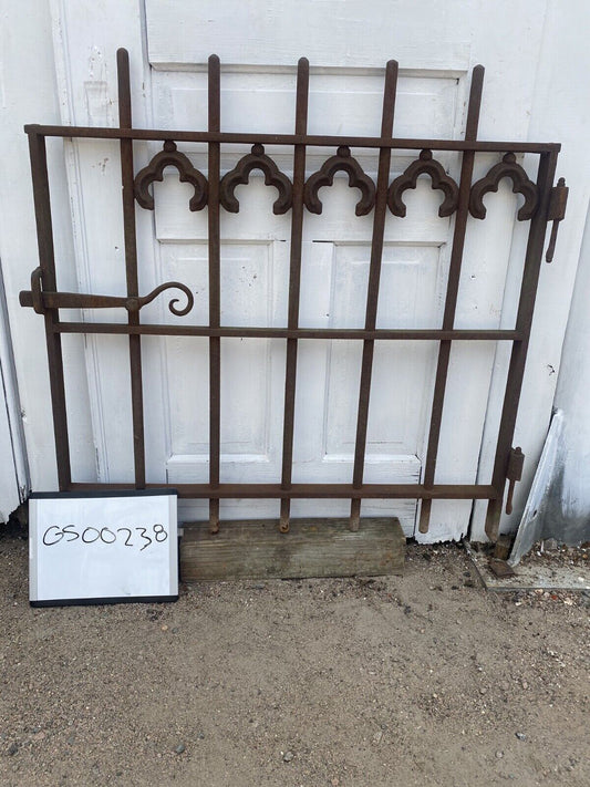 Antique Iron Gate GS00238 - 34" wide x 34 1/2" tall