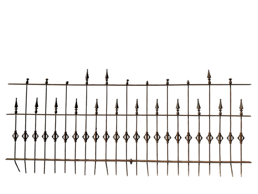 12 Feet of Antique Wrought Iron Fencing GA20862