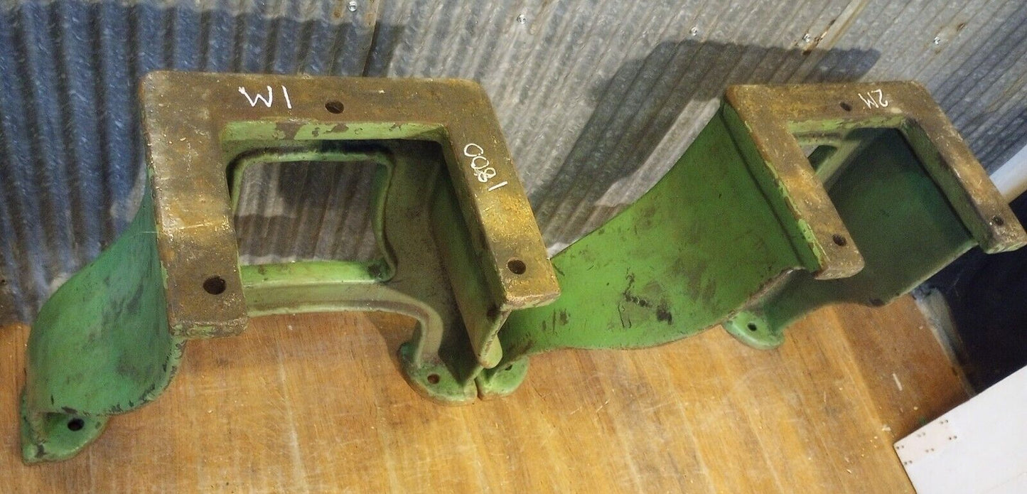 Pair of Cast Iron Machine Legs 23" Tall x 23 1/2 " Wide