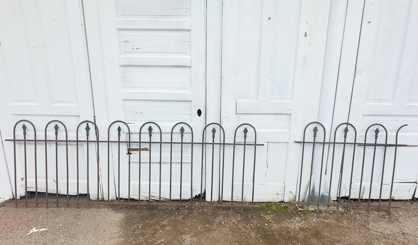 12 Ft Long Antique Iron Garden Gate GA20433