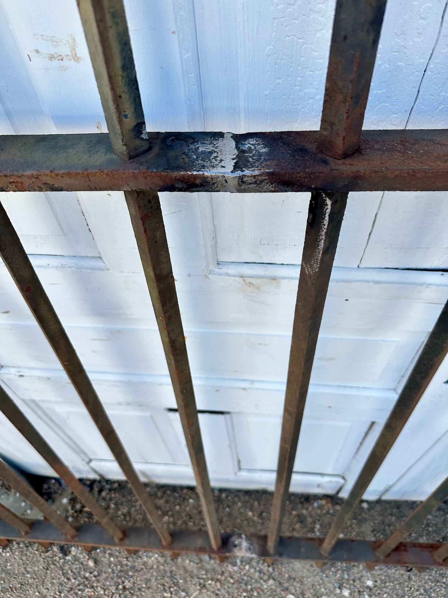 Restored Antique Iron Fencing Pair GA20371