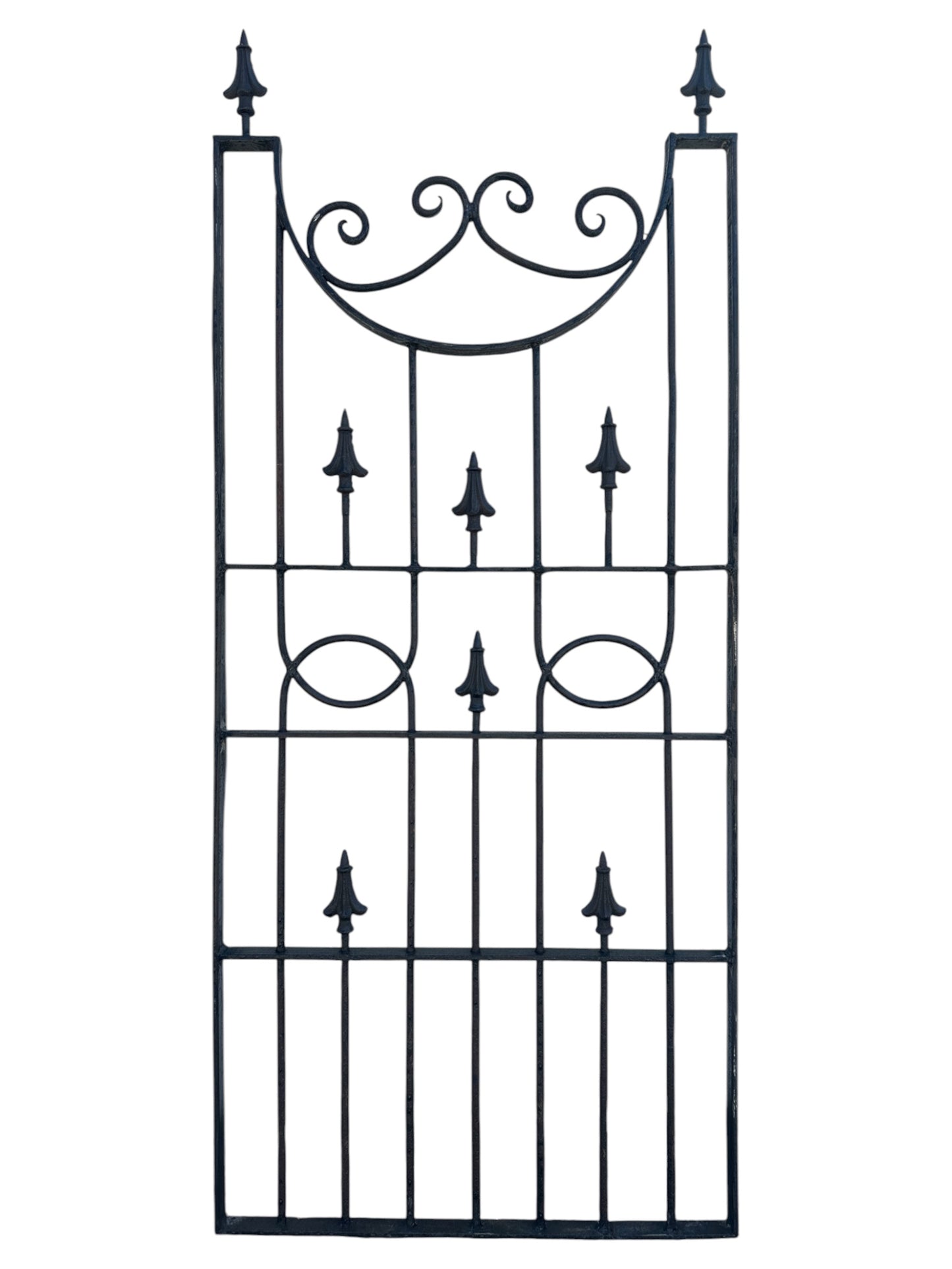 Custom Made Antique Wrought Iron Garden Gate GA20989