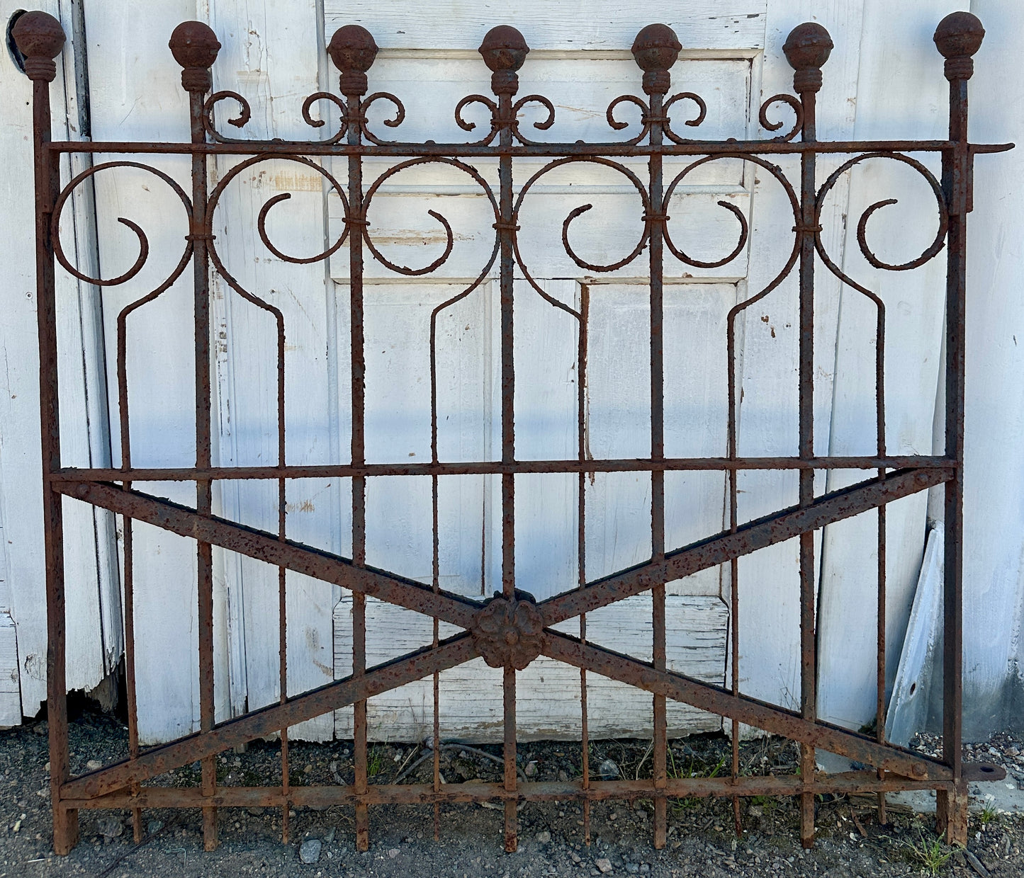 Antique Wrought Iron Garden Gate GA21016