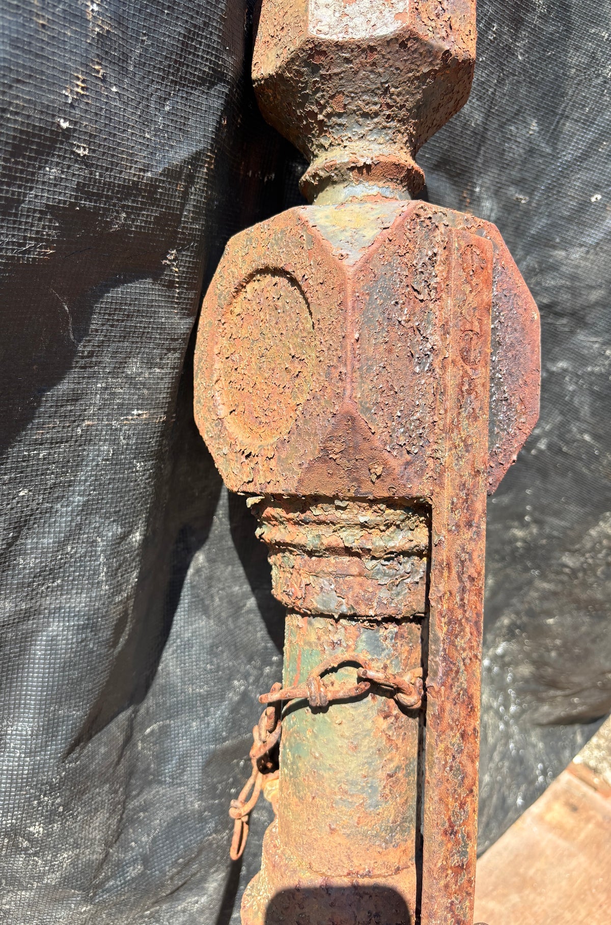 Cast Iron Newel Post GA21632