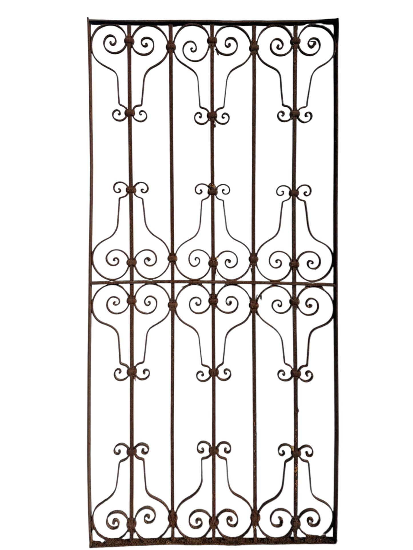 Antique Wrought Iron 66" Tall Gate GA20654