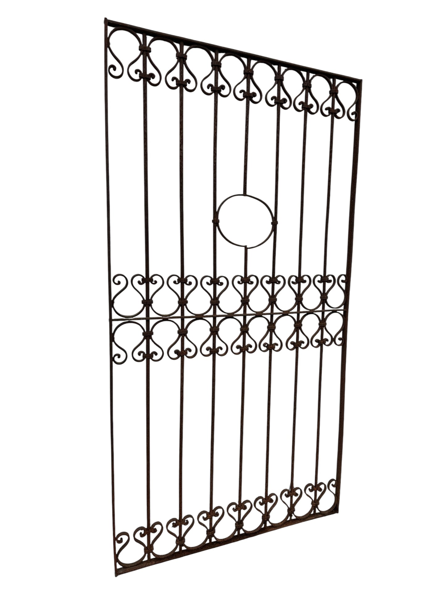 Antique Wrought Iron 75"+ Tall Gate GA20741