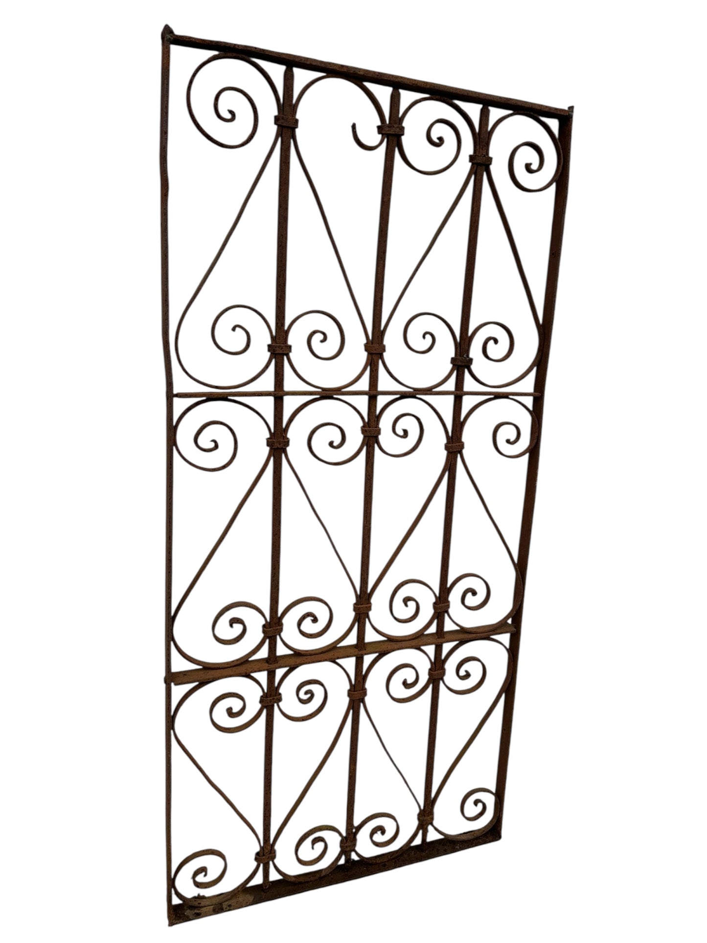 Antique Wrought Iron 52"+ Tall Gate GA20743