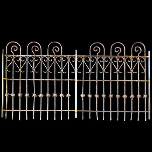 Antique Wrought Iron Double Gate GA20004