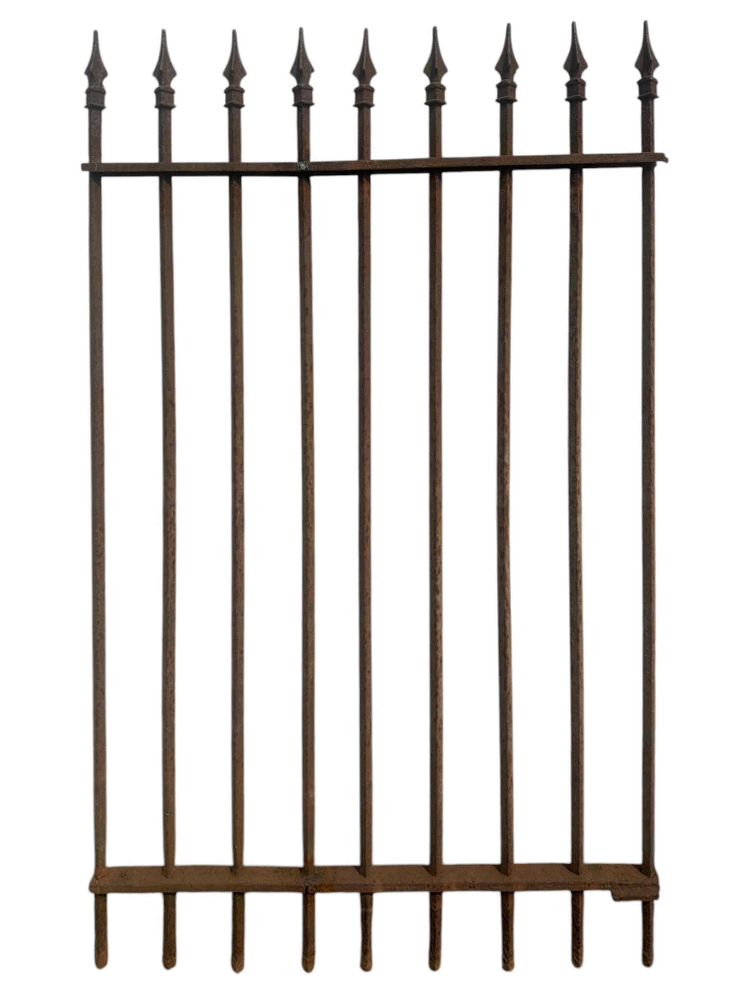 10 Ft of Antique Wrought Iron Fencing GA20873