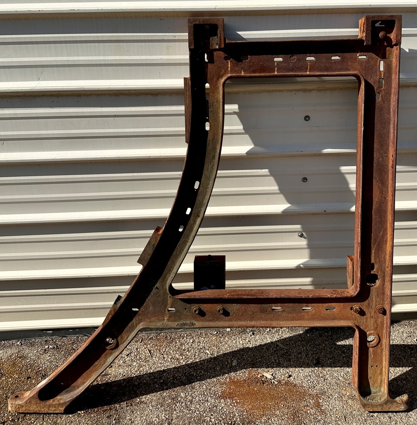 Pair of Antique Industrial Cast Iron Machine Legs GA20963