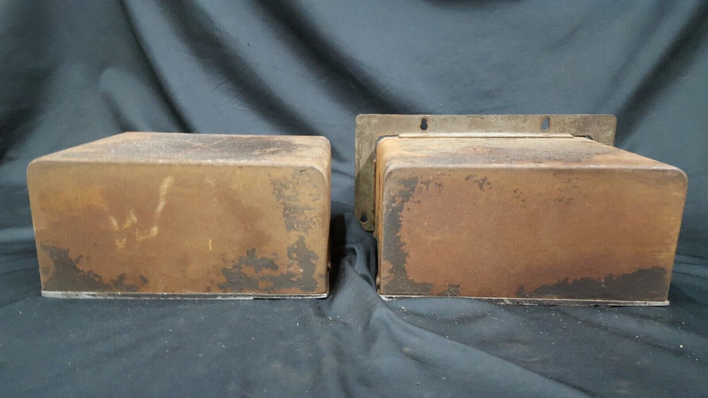 Vintage Pair of Taxi Cab Meters