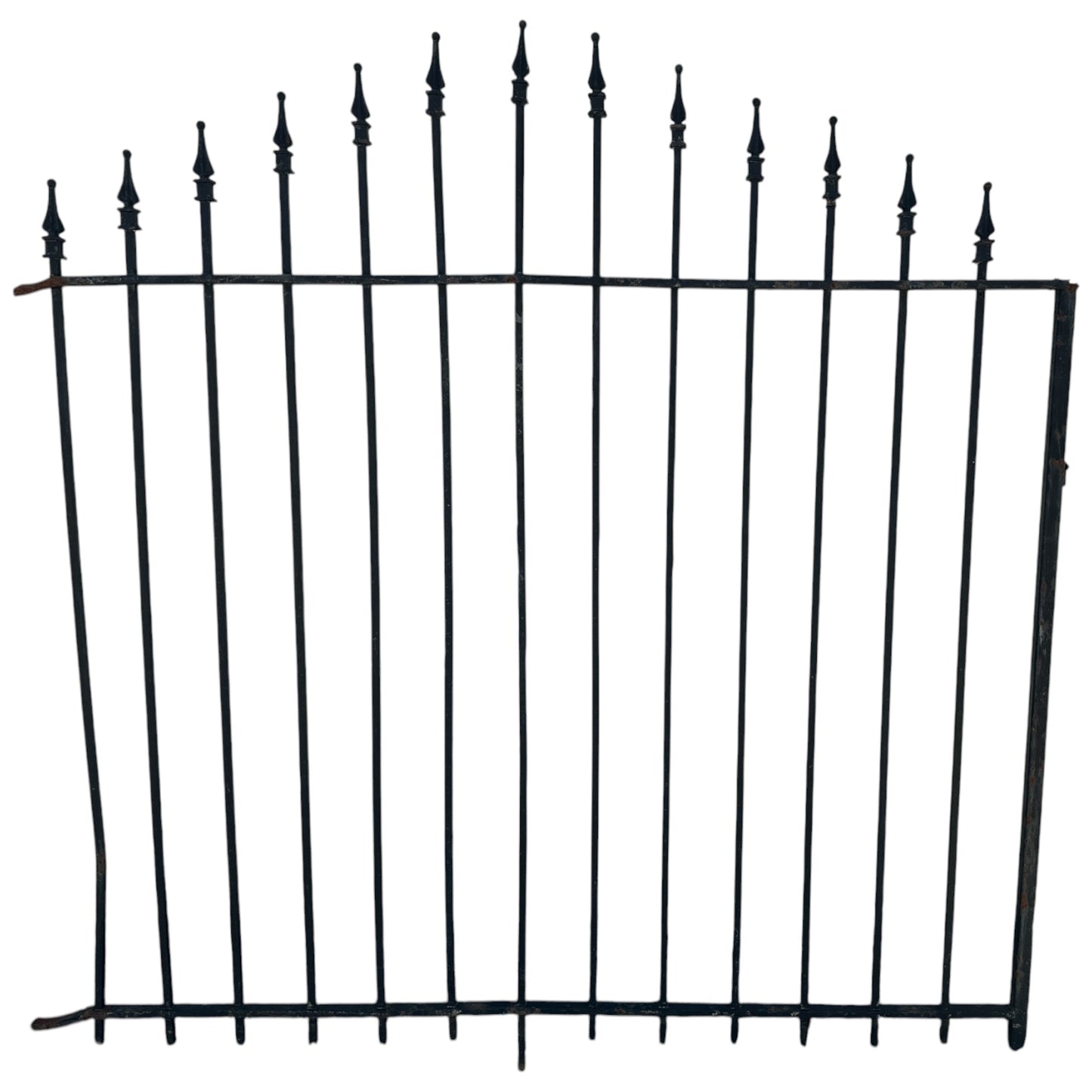 36 Ft of Antique Wrought Iron Fencing GA20906