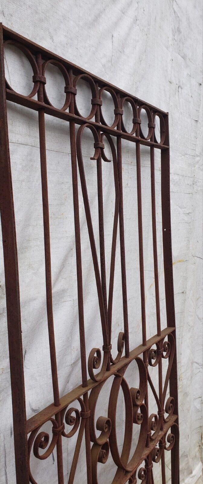 Ornate Wrought Iron Gate 76 1/2" Tall by 32 1/4" Wide GA9472