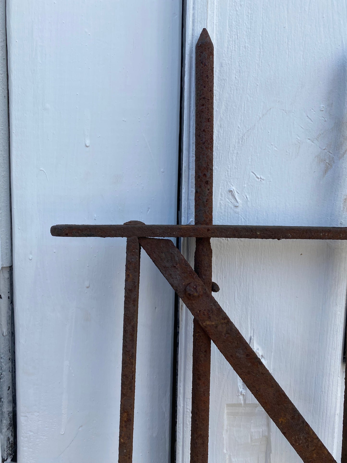 Antique Iron Gate GS20205 - 31 3/4" wide x 47 1/2" tall