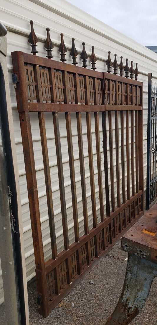 Pair of Ornate Gate Panels 41" Wide by 78" Tall GA9514