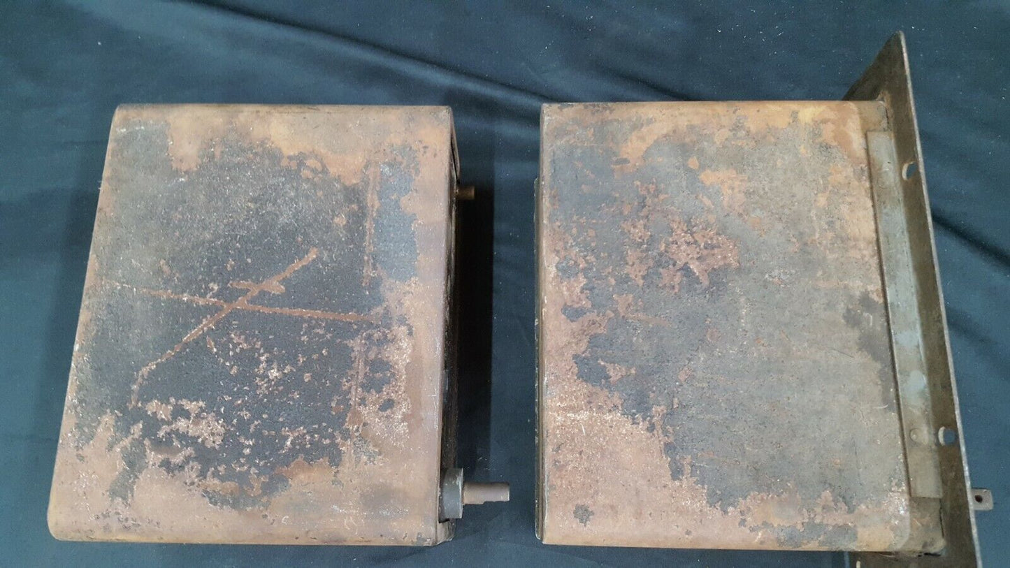 Vintage Pair of Taxi Cab Meters