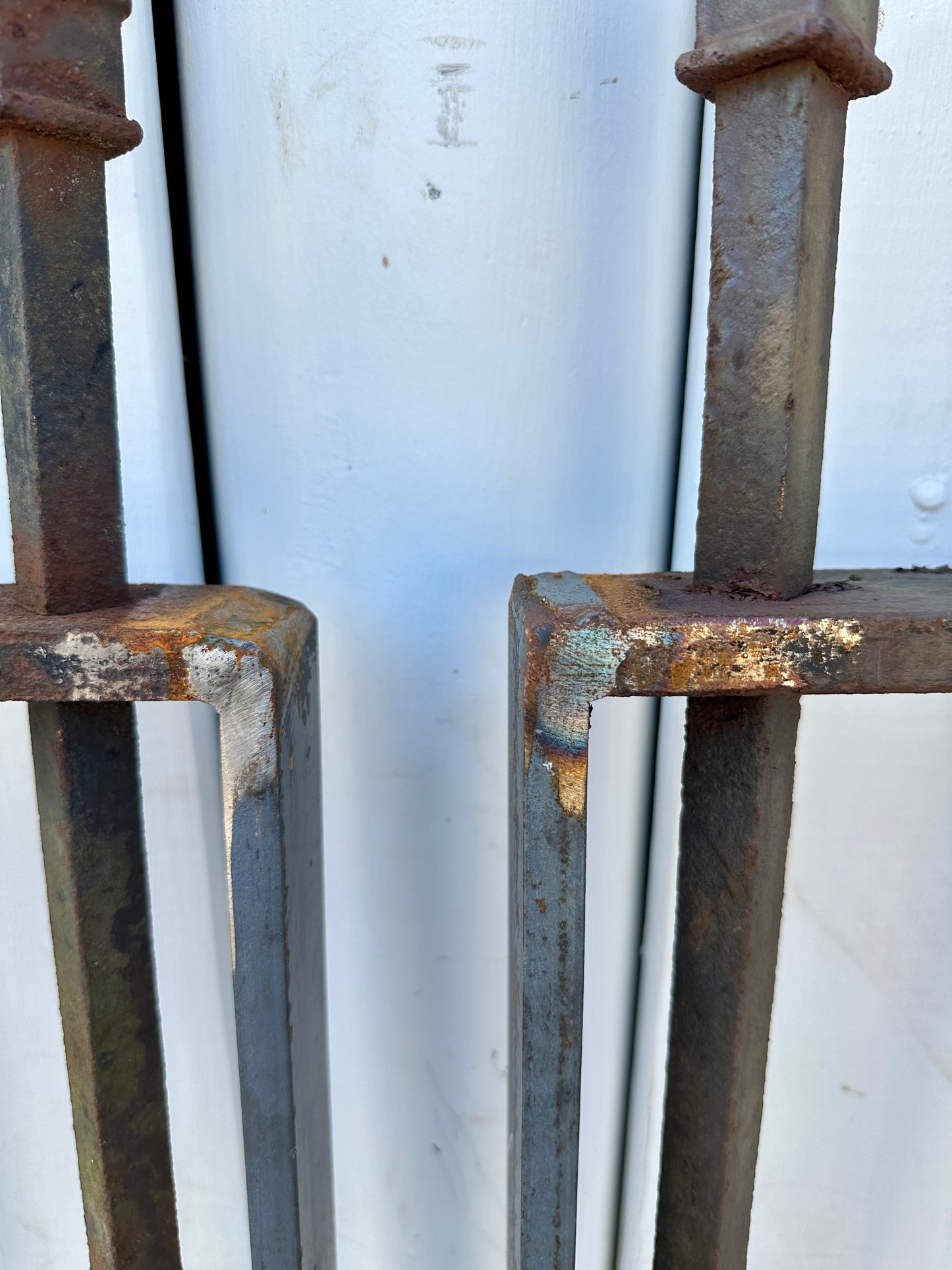 Restored Antique Iron Fencing Pair GA20371